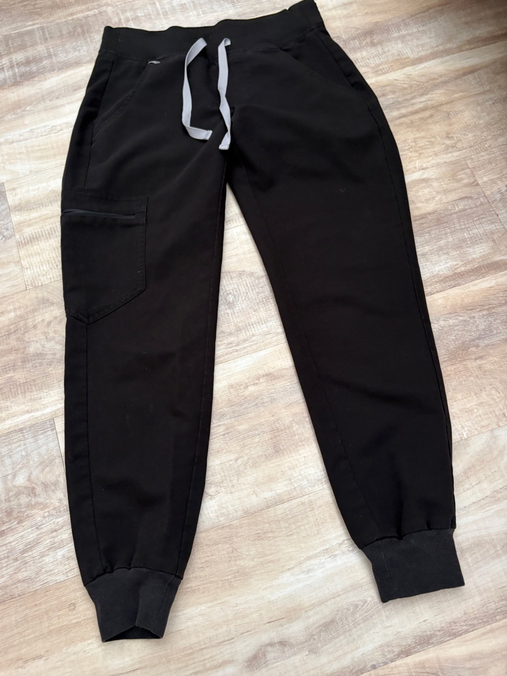 Figs Black Technical Collection Jogger Pants